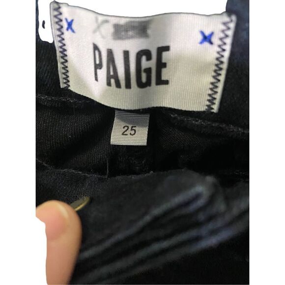 Paige Denim Verdugo Ankle Jeans In Dark Wash - Picture 4 of 7